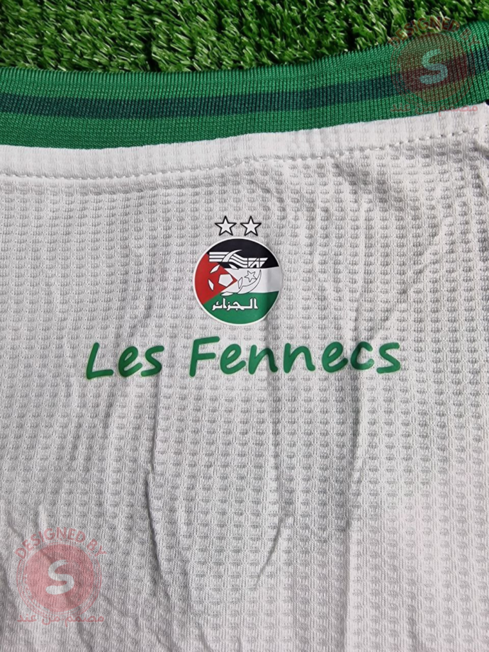 ⁦قميص المنتخب الوطني التضامن(ابيض) 2025⁩ - الصورة ⁦4⁩