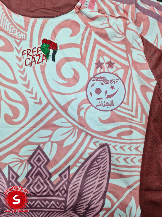 ⁦قميص المنتخب الوطني الفنك (الزهري)⁩ - الصورة ⁦6⁩