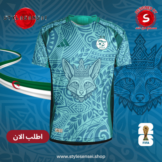 قميص المنتخب الوطني الفنك (الازرق)