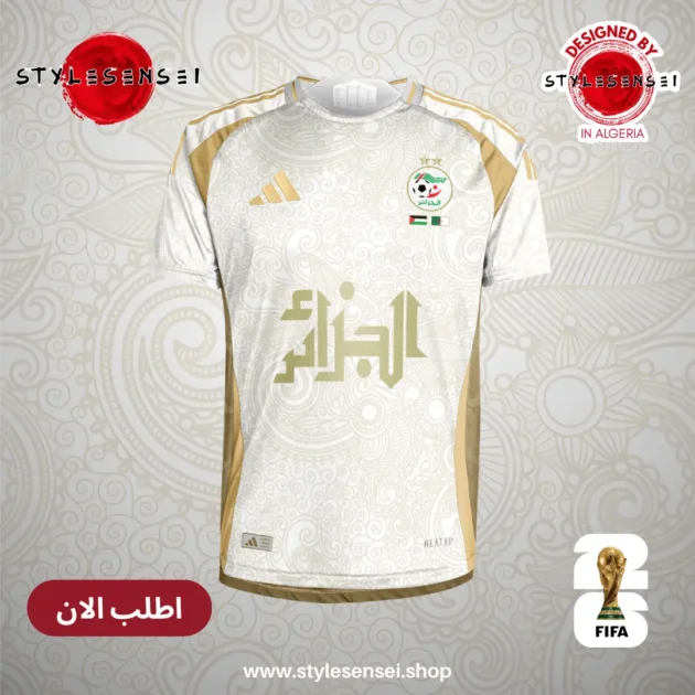 قميص المنتخب الوطني ذهبي 2026